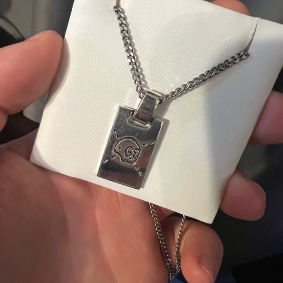 gucci ghost necklace